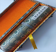 将乐书画装裱案例